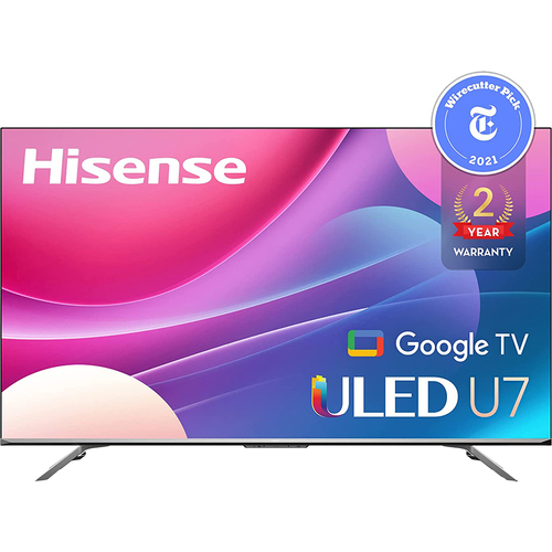 Hisense - 85" Class ULED 4k UHD U7 Series Google Smart TV