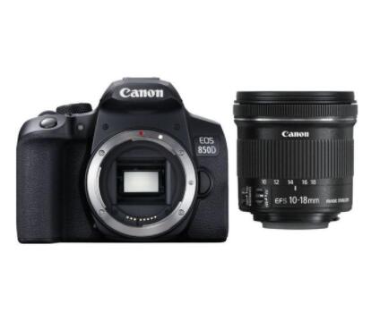 CANON EOS 850D DSLR Camera & EF-S 10-18 mm f/4.5-5.6 IS STM Lens