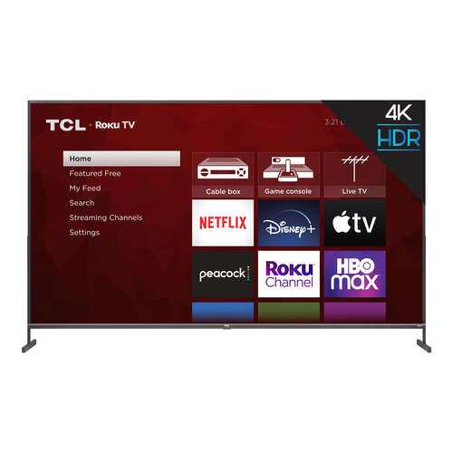 TCL - 85" Class 4-Series 4K UHD HDR Smart Roku TV